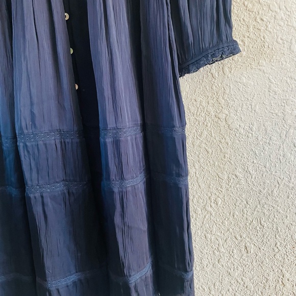 Wilfred Navy Blue Midi Dress - Picture 12 of 16